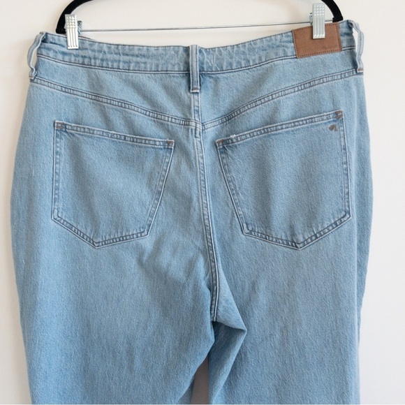 Madewell Light Wash The Curvy Perfect Vintage Jeans Plus Size - Picture 8 of 11